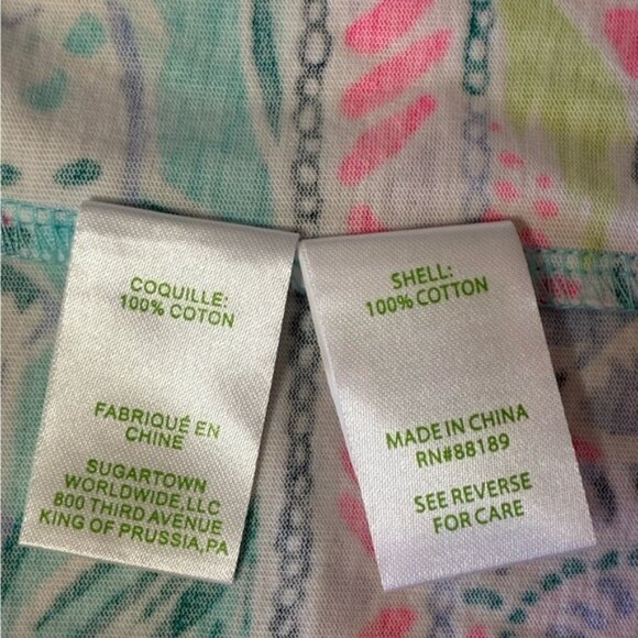 NWOT Lilly Pulitzer Beacon Bali Blue Sway This Way Print Dress - Picture 6 of 13